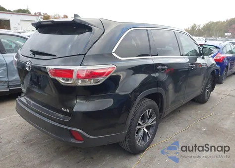 2016 Toyota Highlander Xle V6 из США, поврежденный, VIN 5TDKKRFH7GS149890